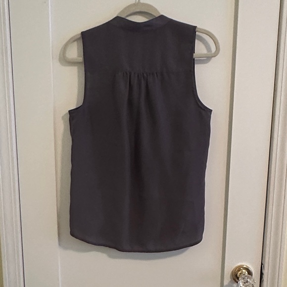 J. Crew Sleeveless Blouse - Dark Grey - Picture 3 of 3